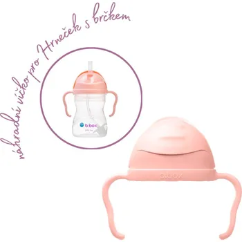 dětské pítko B.box Náhradní velké víčko pro hrneček s brčkem Tutti frutti