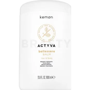 Vlasová regenerace Kemon Actyva Bellessere Balm vyživující balzám na vlasy i tělo 1000 ml