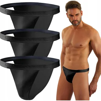 Slipy SLIPY MĘSKIE S ODHALENOU ELASTICKOU slipy KAPUSTOU Sesto Senso *L