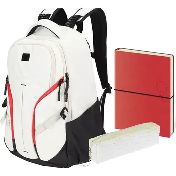 Školní batoh Studentský set Slay Beige třídílný