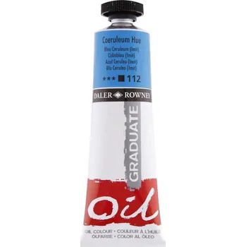 Olejová barva Daler & Rowney Graduate Oil 38 ml - coeruelum hue 112