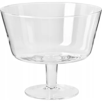 Salátová mísa Podnos na noze Avant-Garde KROSNO 24 cm skleněná mísa s klapkou