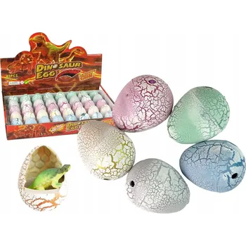 Figurka Líhnoucí se Dino Vejce Rostoucí 4 cm Bílé