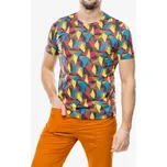 Lezecké tričko La Sportiva Dimension T-Shirt - cerise/yellow S