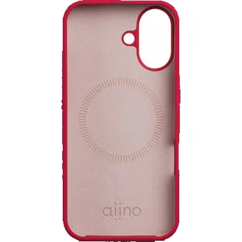 Pouzdro na mobilní telefon AIINO - Allure Case s magnetem pro iPhone 17 - Cherry