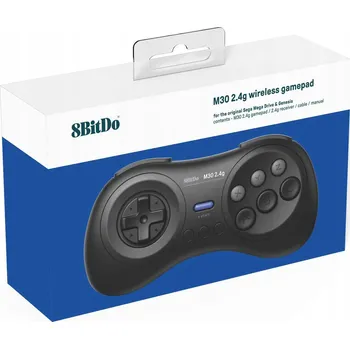 Gamepad Bezdrátový ovladač pro Genesis Mega Drive Analogue Mega SG 8Bitdo M30