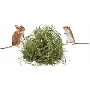 Krmivo pro hlodavce Kvalitní seno pro činčily, pískomily a další hlodavce, čerstvé od farmáře
