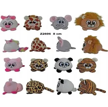 plyšák PLYŠÁK ZVÍŘÁTKA 8CM DŽUNGLE