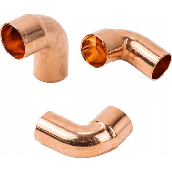 Vodovodní potrubí Měděné koleno 90° s vnějším závitem 18 Viega CU