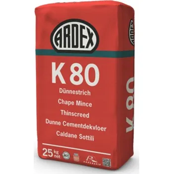 Samonivelační stěrka ARDEX K 80 25 kg Průmyslová vyrovnávací hmota