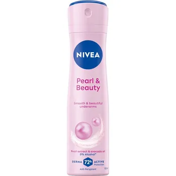 Nivea Pearl Beauty 72H Antiperspirant Dámský Extrakt z Perel Sprej 150 Ml