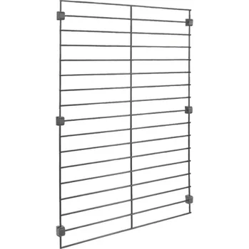 Úložný box Mural Line Nástěnný organizér, 43 × 68 cm, ocel, černý 377010000