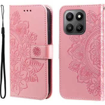 Pouzdro na mobilní telefon VSECHNONAMOBIL 124940 ART MANDALA Peněženkový obal pro Honor 400 Smart 5G / Honor X7d růžový