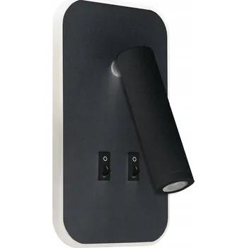 Nástěnné svítidlo Nástěnné svítidlo Struhm černé integrované LED světlo 6 W