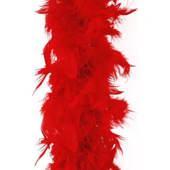 Pracovní obuv Boa "Classic s peřím", červené, PartyPal, 190 cm