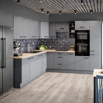 Kuchyňská linka Kuchyňská linka NESSANT se | 250x280 cm | šedá