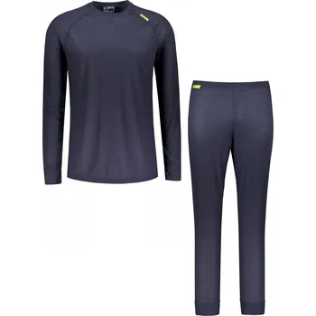 Pánský termo set ALTISPORT GAIN TMAVĚ ŠEDÁ XXL