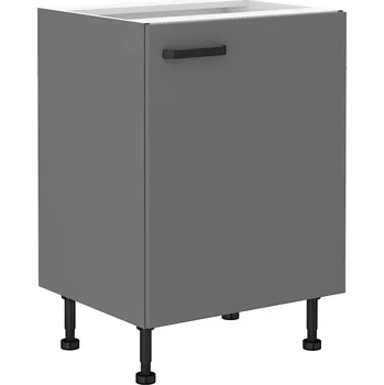 Kuchyňská skříňka NESSANT se | dolní skříňka 60 D 1F s policí | 80 cm | šedá