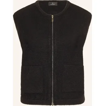 Dámská vesta Monari Dámská Pletená Vesta, černá, 36