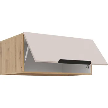 Kuchyňská skříňka SOLEA k | horní kuchyňská skříňka 80 NAGU-36 1F výklopná | 80 cm | HLUBOKÁ | artisan/kašmír | VÝBĚR ÚCHYTŮ