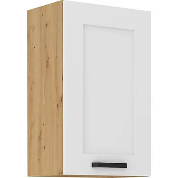 Kuchyňská skříňka LUNA ab | horní skříňka 45 G-72 1F s policemi | 45 cm | UNI dvířka | artisan/bílá