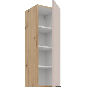 Kuchyňská skříňka SOLEA k | horní kuchyňská skříňka 30 G-90 1F policová | 30 cm | VYSOKÁ | artisan/kašmír | VÝBĚR ÚCHYTŮ