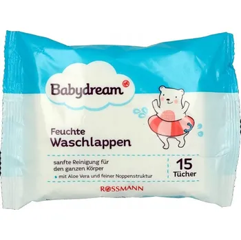 Dětský vlhčený ubrousek Pro miminka Vlhčené ubrousky 15 ks BABYDREAM