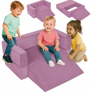 Pohovka Pěnová pohovka s klínem pro děti KiddyMoon