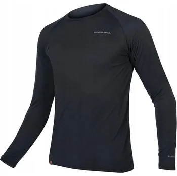 Pánské oblečení Tričko Endura Baabaa Merino Blend L/S Base Layer Grey - S