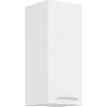 Kuchyňská skříňka EKO WHITE | horní skřínka 30G-72 1F policová | 30 cm | bílá mat