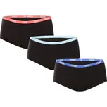 3PACK dámské kalhotky Puma černé (503006001 009) S