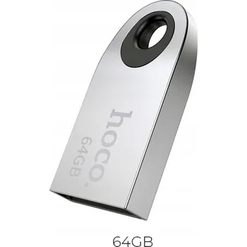 USB flash disk Flash disk Hoco Insightful 64 GB USB 2.0 stříbrný