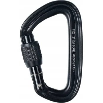 karabina Black Diamond Karabina LiteForge Screwgate Černá