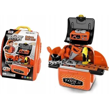 Obraz Dílna s nářadím sada malého kutila v batohu