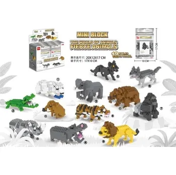 ostatní stavebnice Zvířecí Stavebnice MIX /Merkpol