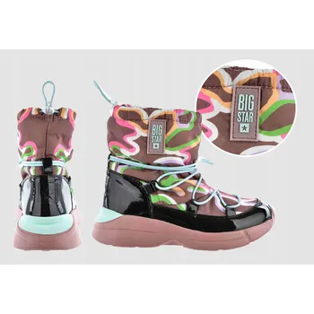 Dívčí sněhule Dětské sněhule BIG STAR KK374096 velikost 34