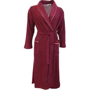 Dámské noční prádlo TAMER župan dámský D4-p nadměrná velikost 4XL bordó