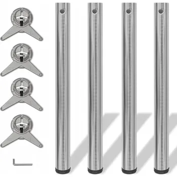 4 Nohy ke stolu s nastavitelnou výškou 710 mm Nikie
