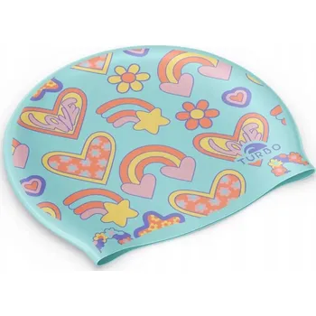 Plavecká čepice Plavecká čepice pro dospělé Silikonová Turbo modrá