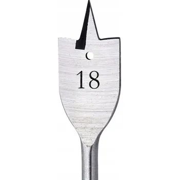 Vrták Vrták do dřeva plochý 18 mm, šestihranná stopka