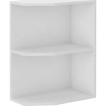 Kuchyňská linka LARA wh | dolní boční regál 30D ZAK BB | 30 cm | UNI provedení | bílá mat