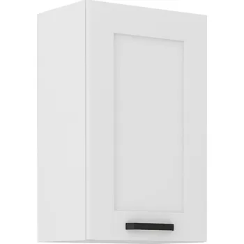 Kuchyňská skříňka LUNA bb | horní skříňka 45 G-72 1F s policemi | 45 cm | UNI dvířka | bílá mat