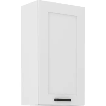 LUNA bb | horní skříňka 50 G-90 1F s policemi | 50 cm | VYSOKÁ | UNI dvířka | bílá mat