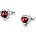 Morellato Stříbrné peckové náušnice Srdíčka Tesori SAIW135 + 2 měsíce na vrácení zboží