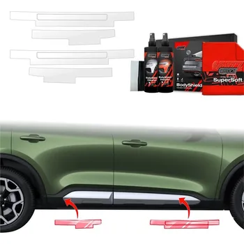 Lišta karosérie GRIZZ Protector Ochranné fólie na prahy Ford Kuga III Facelift Active (od roku 2024>) | , 4 ks