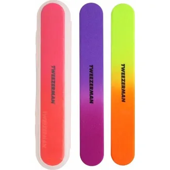 Lak na nehty Neonové pilníky na nehty (Neon Nail Files) Tweezerman - 3 ks