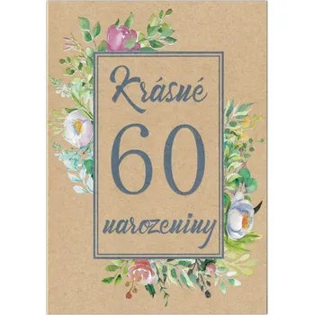 Přání k narozeninám CTS68, kraft