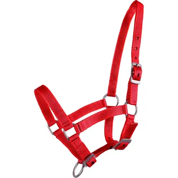 Hříběcí ohlávka QHP, červená, Hříbě shetty