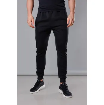 FlexiFit tepláky J.STYLE s lemy, odstíny černé XXL i392_21793-45