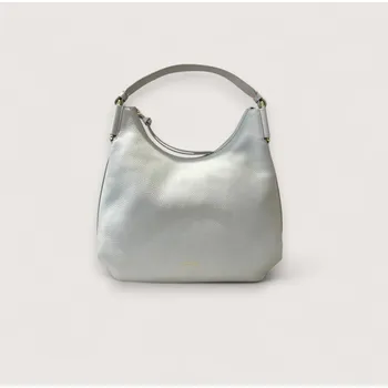 COCCINELLE REBEKKA HOBO SMALL KOŽENÁ KABELKA SNOW AW25